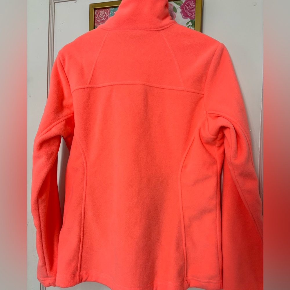 Columbia Neon Pink Fleece Jacket - Picture 4 of 4